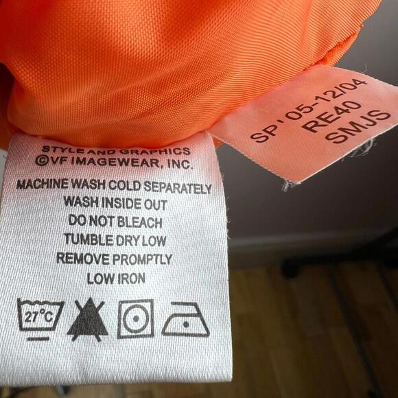 Chase Authentics Tony Stewart NASCAR Home Depot Jacket XL Black Orange Embroider - Picture 2 of 9